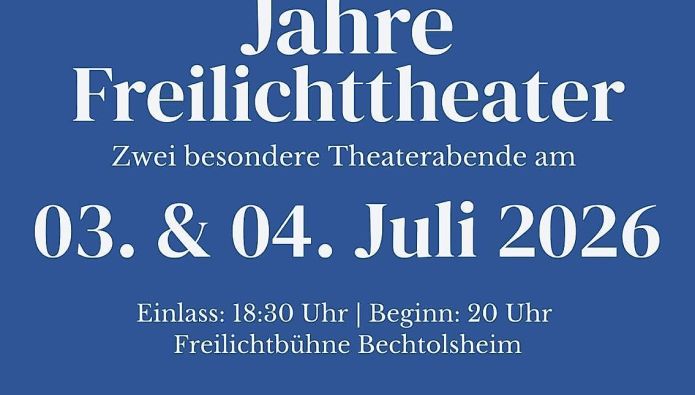 Flyer Freilichttheater