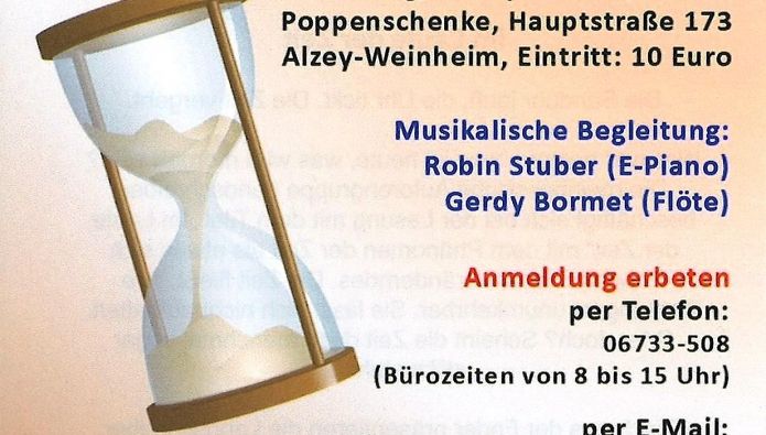 FlyerIm Laufe der Zeit