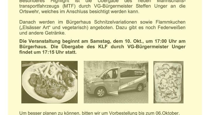 Flyer Herbstfest Esselborn