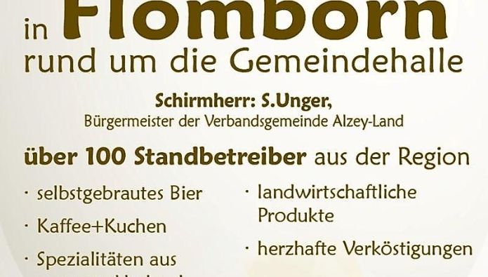 Flomborn macht Markt