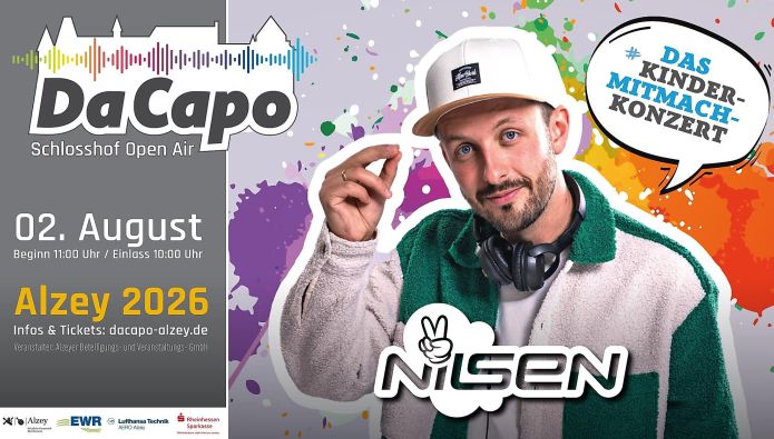 Plakat DaCapo Nilsen