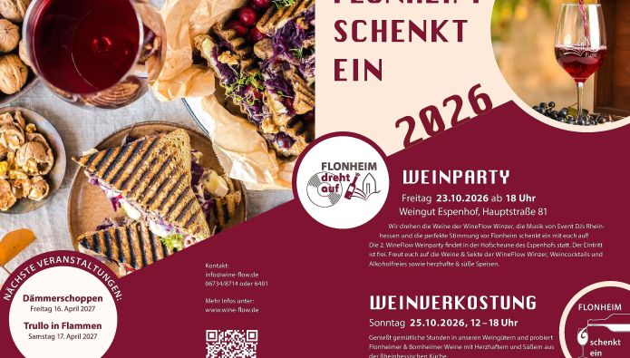 Flonheim schenkt ein Flyer