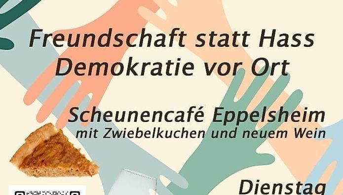 Flyer Freundschaft statt Hass