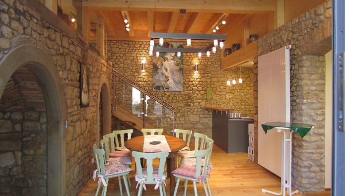 Innenraum Scheunencafé 2