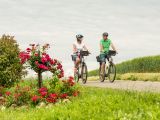 Paar auf dem Selztalradweg
