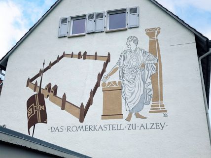 Hauswand Römerkastell